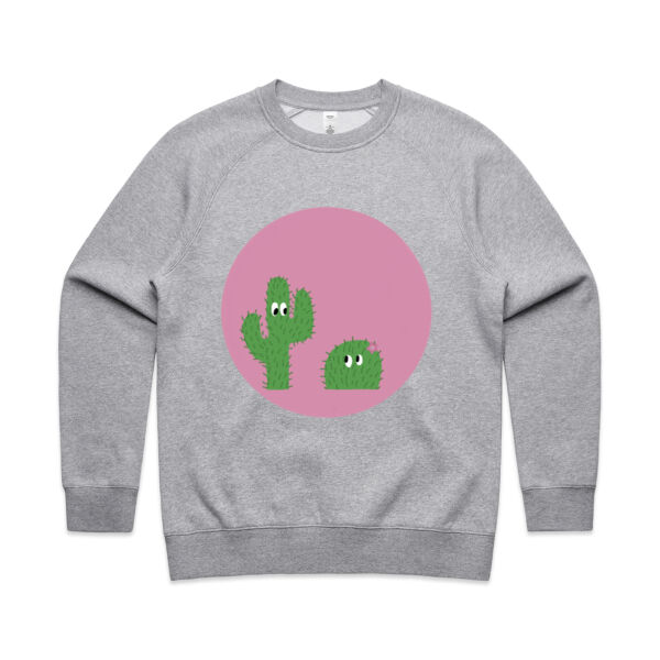 Cacti Print - Womens Crew Neck Thumbnail