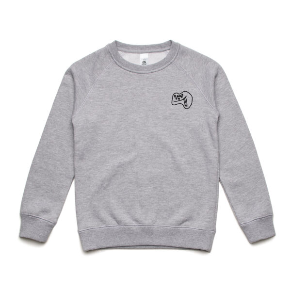 Monster Print - Kids Crew Neck Thumbnail