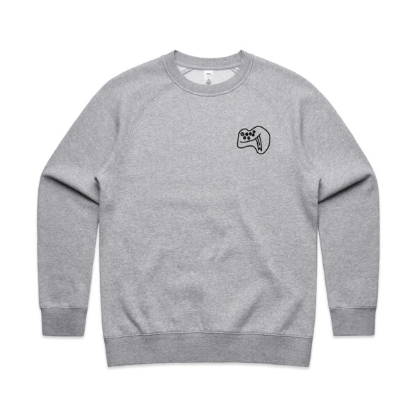 Monster Print - Womens Crew Neck Thumbnail