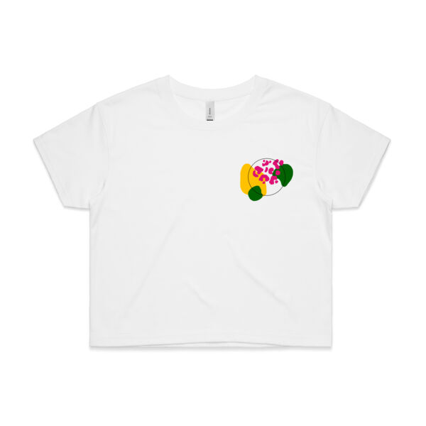 Leopard Print - Womens Crop Tee Thumbnail