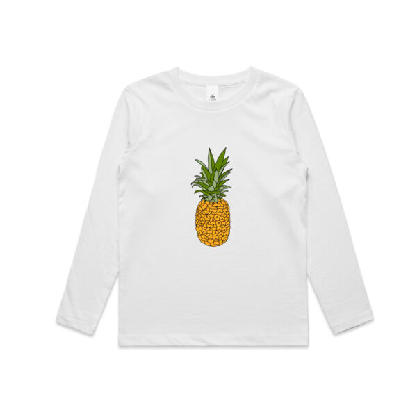 Piña Print - Kids Longsleeve Tee Thumbnail