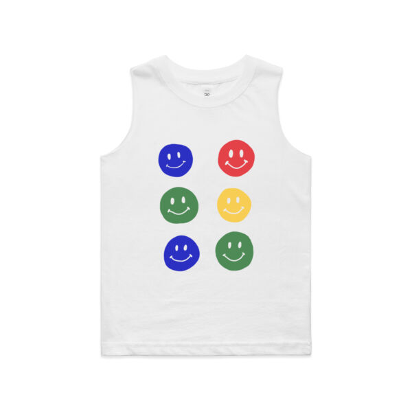 Smilie Print - Kids Tank Thumbnail