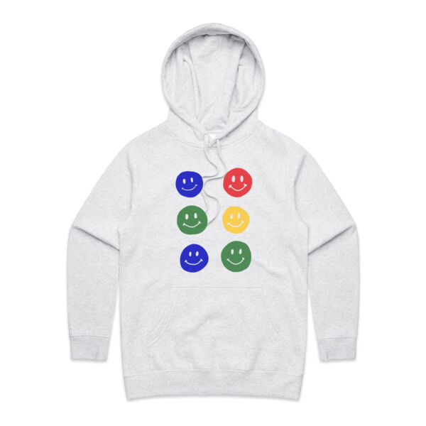 Smilie Print - Womens Hoodie Thumbnail