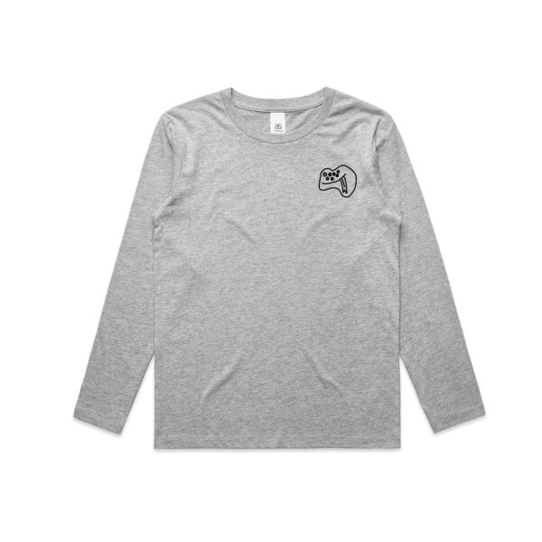 Monster Print - Kids Longsleeve Tee Thumbnail