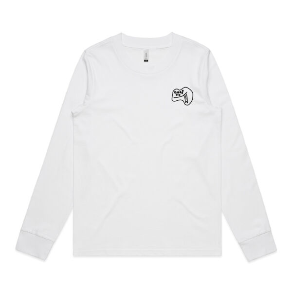 Monster Print - Womens Longsleeve Tee Thumbnail