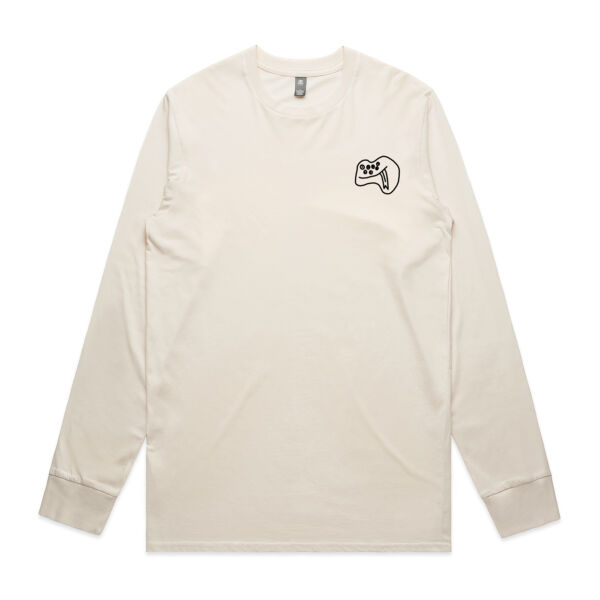 Monster Print - Mens Longsleeve Tee Thumbnail