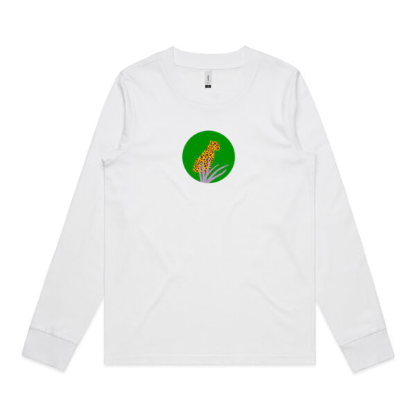 Cheetah Print - Womens Longsleeve Tee Thumbnail