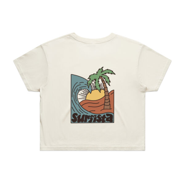 Surfista - Womens Crop Tee Thumbnail